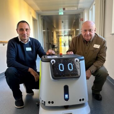 Unterstützung für das Reinigungspersonal / „Nachts gehören die Flure ihm“: Pudu – der Putzroboter im Klinikum Magdeburg