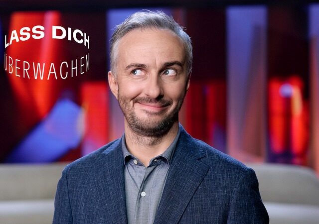 Unterhaltungsshow: „Lass dich überwachen!“ mit Jan Böhmermann heute um 20:15 Uhr im ZDF
