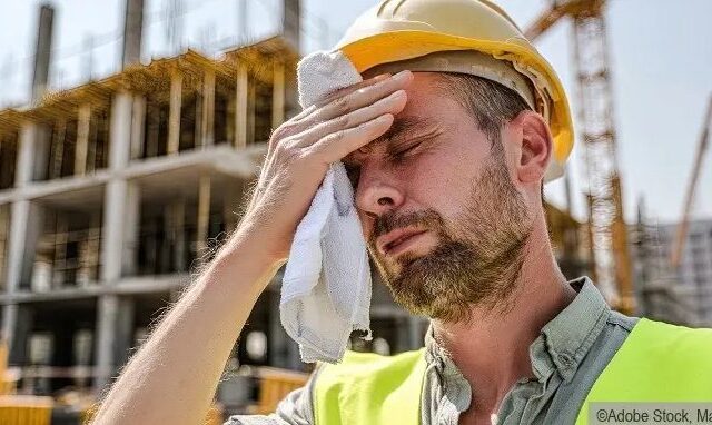 Baustellenstopp ab 33 Grad: IG BAU fordert klare Hitzegrenze