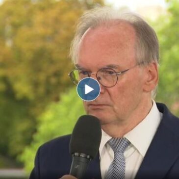 Nach Rückzug: Statement von Reiner Haseloff, Ministerpräsident Sachsen-Anhalt