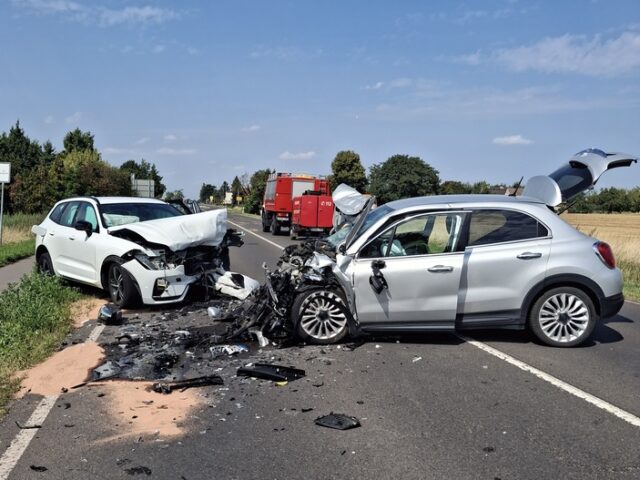 Verkehrsunfall auf der L50 mit verletzten Personen
