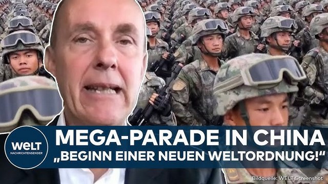 CHINA: Protz-Parade mit Putin! Peking fährt große Geschütze auf! Xi sendet Signal an die Welt