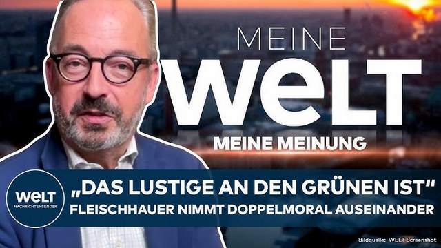 JAN FLEISCHHAUER: „Das Lustige an den Grünen ist“ Kolumnist zerlegt Doppelmoral der Banaszak-Partei