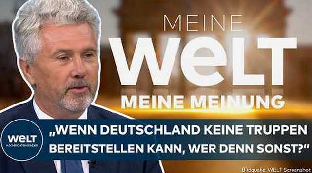 UKRAINE-GIPFEL: „Wenn Deutschland keine Truppen bereitstellen kann, wer sonst?“ | WELT MEINUNG