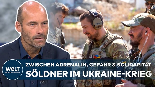 UKRAINE: Freiwillig in den Krieg? Reporter Steffen Schwarzkopf über Motivation westlicher Söldner