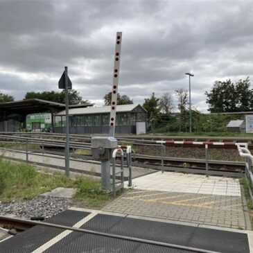 Bahnsteige in Güsten erhalten Aufzüge, moderne LED-Beleuchtung, eine neue Personenunterführung und Bahnsteig 3 wird erneuert
