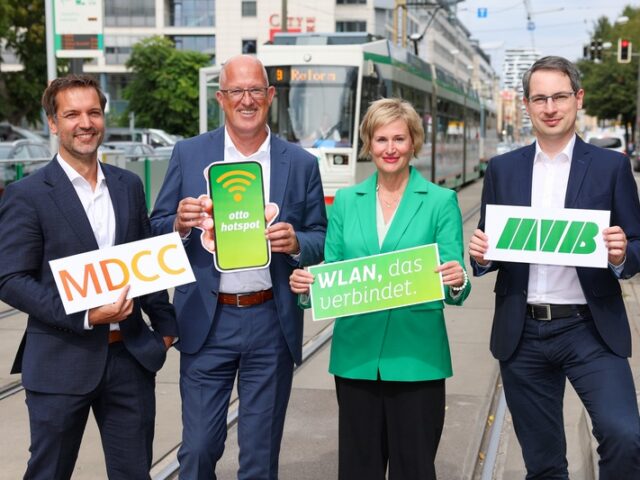 Lokal vernetzt: WLAN in allen MVB-Fahrzeugen