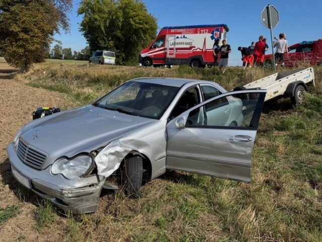 Verkehrsunfall auf der L82