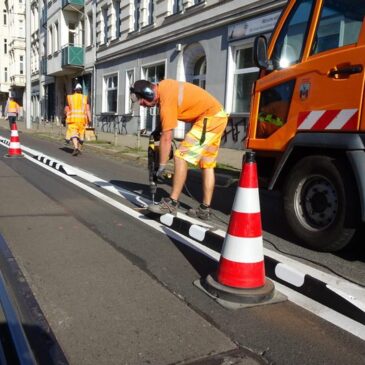 „Leipziger Kombispur“ in der Großen Diesdorfer Straße offiziell freigegeben