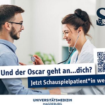 Schauspielpatientinnen und –patienten gesucht – Medizin erlebbar machen