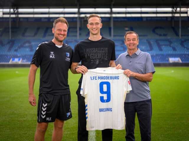 1. FC Magdeburg verpflichtet Maximilian Breunig auf Leihbasis / 25-Jähriger Angreifer kommt vom 1. FC Heidenheim