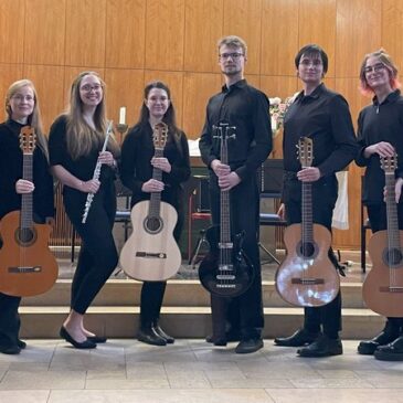 Gitarrenensemble „Redeo“ am 05. Oktober zu Gast im Konservatorium