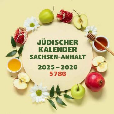 Jüdischer Kalender Sachsen-Anhalt 5786 erschienen