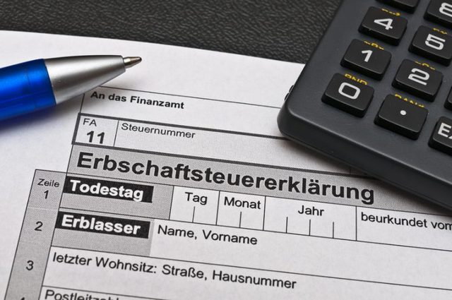 Festgesetzte Erbschaft- und Schenkungsteuer 2024 um 12,3 % auf 13,3 Milliarden Euro gestiegen