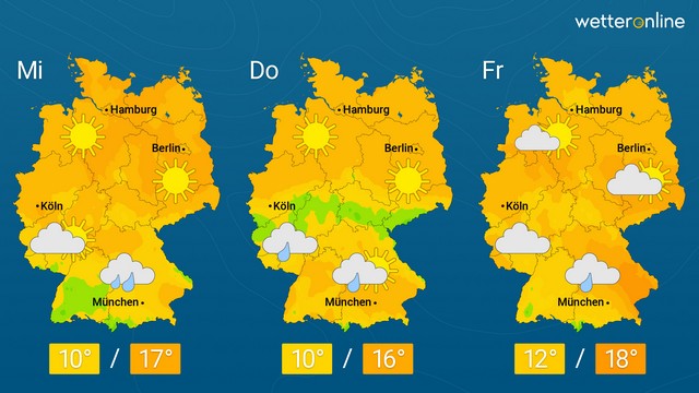 Vorerst noch große Wetterkontraste