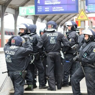 Bundespolizei informiert zum Fußballspiel Hallescher FC gegen BSG Chemie Leipzig