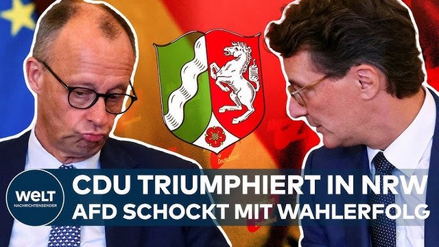 NRW Kommunalwahlen: CDU gewinnt klar in NRW – AfD überholt Grüne und sorgt für Schock in Großstädten