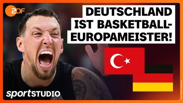 Türkei – Deutschland Highlights | Basketball-Europameisterschaft Finale 2025 | sportstudio