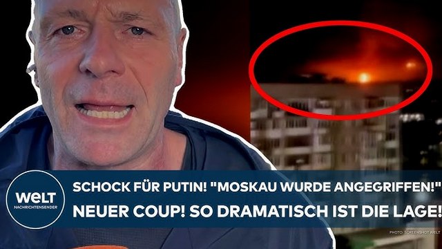 UKRAINE-KRIEG: Schock für Putin! „Moskau wurde angegriffen!“ Neuer Coup! So dramatisch ist die Lage!