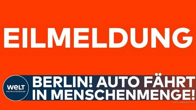 BERLIN: Auto fährt in Menschenmenge! Mehrere Kinder verletzt – eine Betreuerin schwer