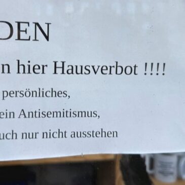 KRASSER FALL VON JUDEN-HASS: „Juden-Hausverbot“ – Broder rechnet mit Antisemitismus-Beauftragten ab