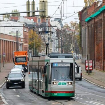 In den Herbstferien: Busse statt Straßenbahnen nach Westerhüsen