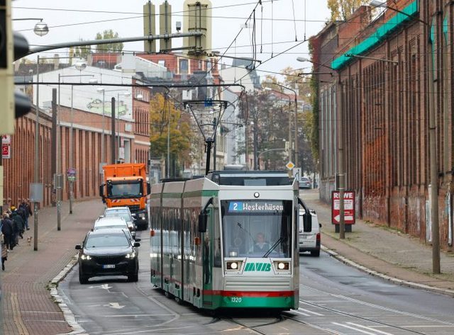 In den Herbstferien: Busse statt Straßenbahnen nach Westerhüsen