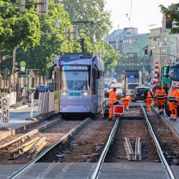 Investitionen in Magdeburgs Schienennetz gehen in die nächste Runde