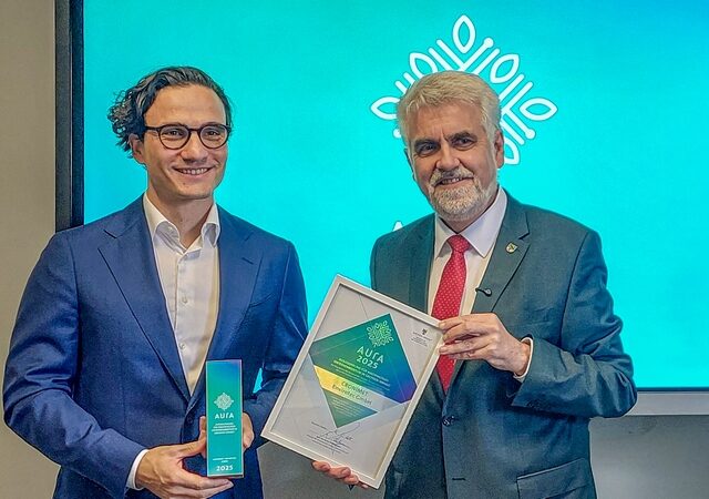 Bitterfeld-Wolfen: Willingmann zeichnet CRONIMET Envirotec mit „AURA-Award“ aus