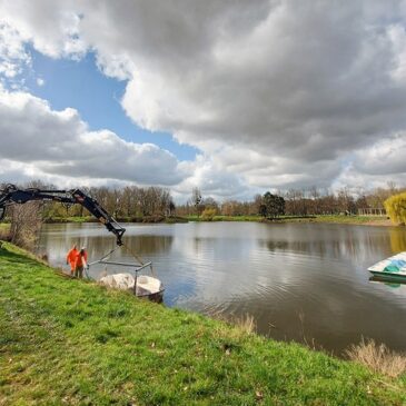 Tret- und Ruderboote gehen in die Winterpause / Bootssaison am Adolf-Mittag-See beendet