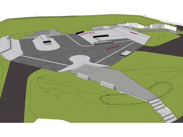 Baubeginn für zweiten Abschnitt einer neuen Skateanlage in Olvenstedt / 613.000 Euro für moderne Spiel- und Freizeitfläche