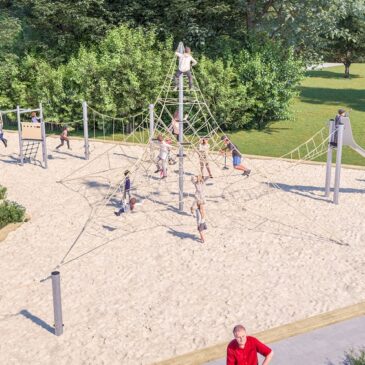 Spielplatz Frankefelde: Knochenpark Ottersleben erhält neue Spielgeräte