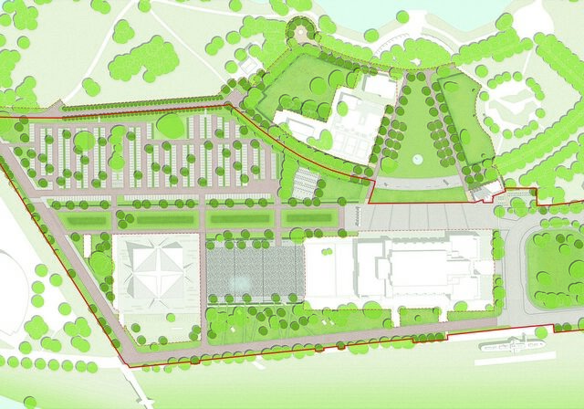 Spatenstich markiert Beginn der Modernisierung / Start für die Neugestaltung des Stadthallenareals