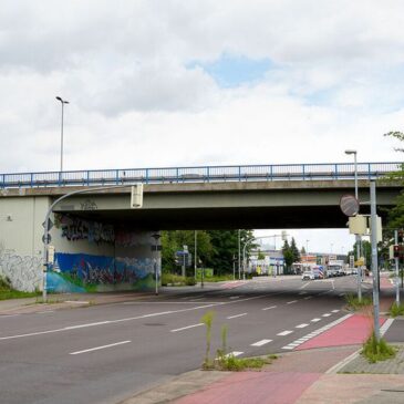 Abriss der Ringbrücken Brenneckestraße beginnt bereits morgen / Fallbettarbeiten schneller als geplant