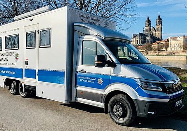 Bürgergespräche und Beratung: LKA-Präventionsmobil am Donnerstag in der Berliner Chaussee