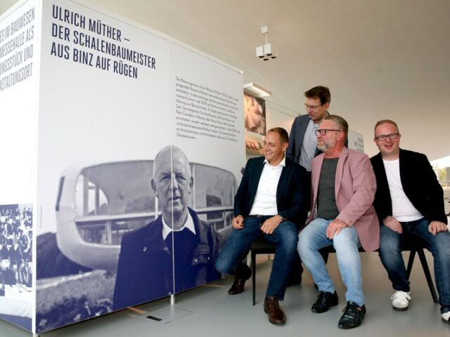 Ulrich-Müther-Galerie in der Hyparschale eingeweiht