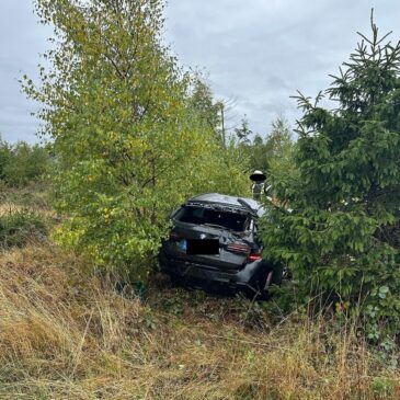 Angetrunkener Autofahrer kommt von Fahrbahn ab
