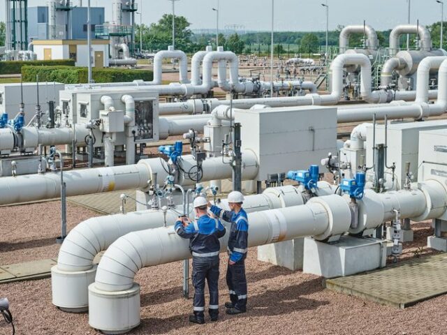 Gasspeicher in Sachsen-Anhalt fast vollständig gefüllt