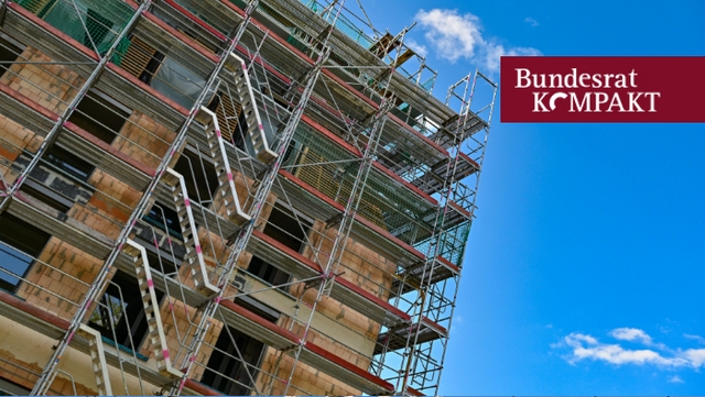 Heute im Bundesrat: Länder billigen „Bau-Turbo“