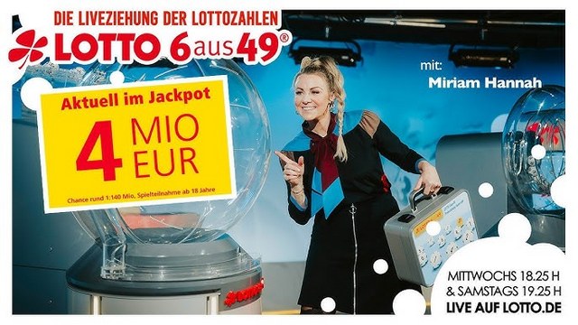 Die Ziehung der Lottozahlen am 18. Oktober  2025