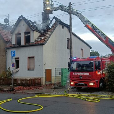 Stadt Haldensleben zum Brand im Jungfernstieg