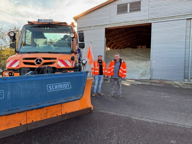 Kreisstraßenmeisterei des Landkreis Börde ist gut für den Winterdienst vorbereitet