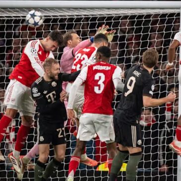 Champions League-Spitzenspiel: Bayern unterliegt beim FC Arsenal mit 1:3