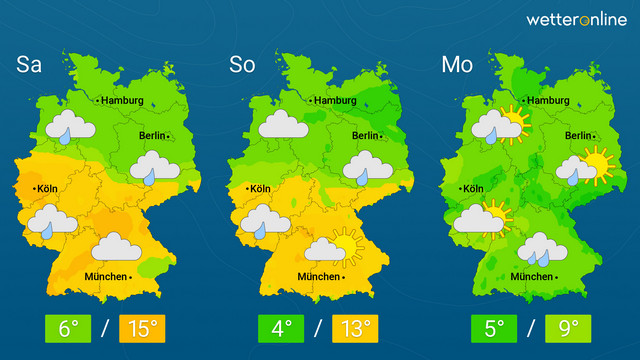 Nasskalt mit ersten Flocken