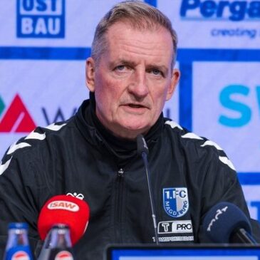 Presskonferenz vor dem Heimspiel gegen Paderborn: Trainer Petrik Sander beantwortet die Fragen der Medienvertreter