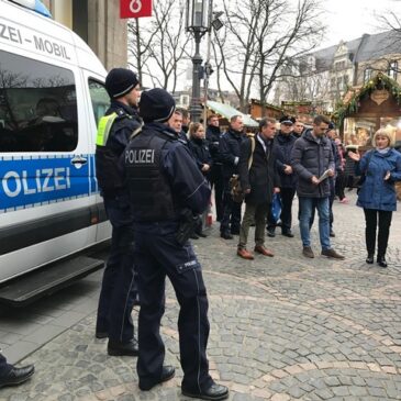 Weihnachtsmarkt-Absicherung kostet mitteldeutsche Städte viel Geld