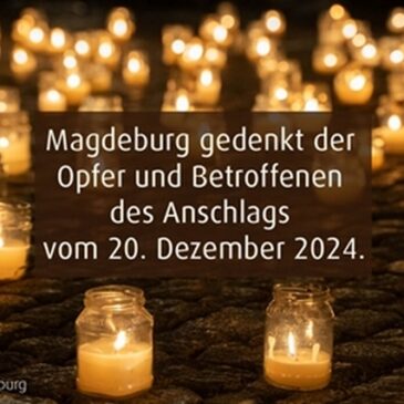 Landeshauptstadt erinnert an die Opfer und Betroffenen des Anschlags