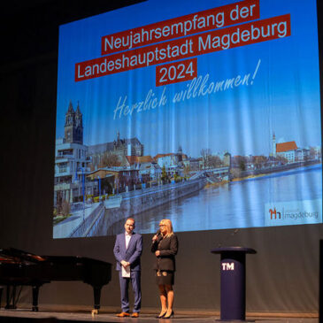 Neujahrsempfang am 7. Januar im Opernhaus mit Informationen, Musik und Unterhaltung / Oberbürgermeisterin Simone Borris lädt ein