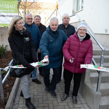 Barrierefreie Bescherung für Mieter in der Bertolt-Brecht-Straße