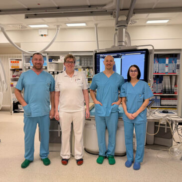 Erstmaliger Einsatz des mobilen neuroradiologischen Schlaganfall-Interventionsteams der Universitätsmedizin Magdeburg in Wernigerode